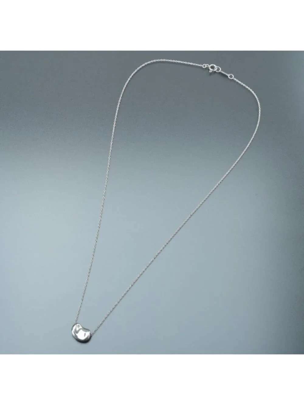 Tiffany & Co Bean S Necklace 925 Sterling Silver